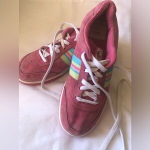 Polo Ralph Lauren women’s pink sneakers, size 9